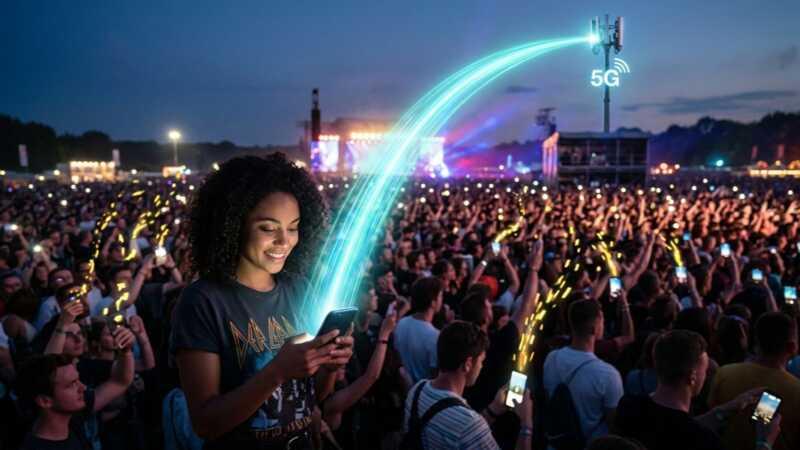 Avec la 5G+ Orange, il est désormais possible d'avoir une bande passante dédiée