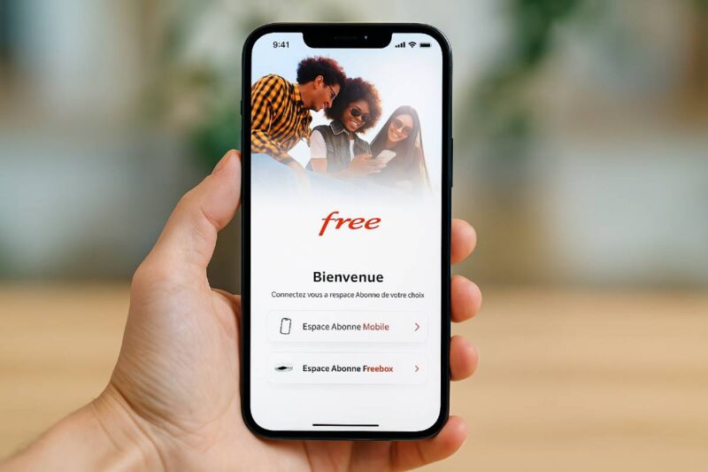 L'application Free permet de gérer votre abonnement internet et mobil à votre guise.