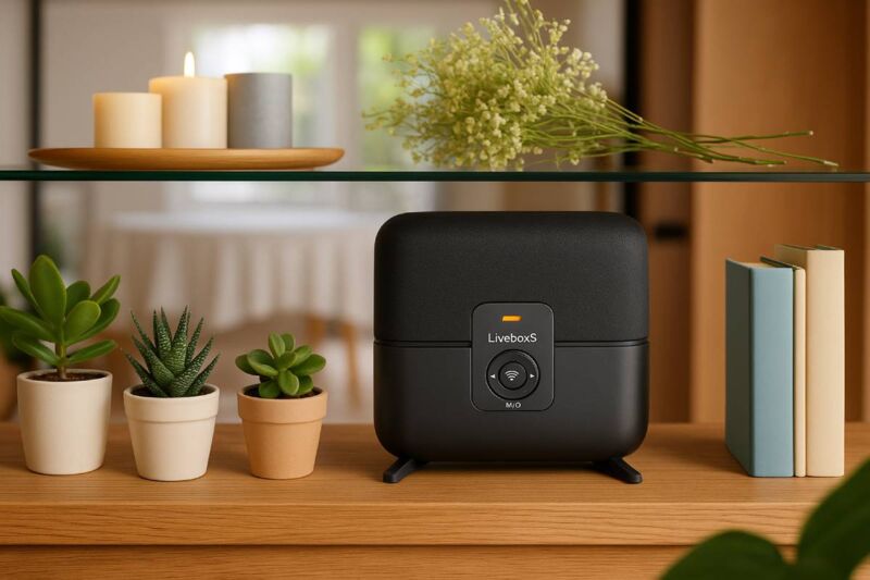 La Livebox S est un modèle facile d'installation et d'utilisation à un prix accessible.