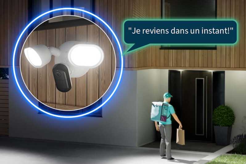 camera arlo capable de parler