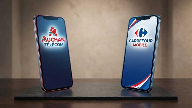 Auchan Télécom et Carrefour agitent le marché des forfaits mobile pas chers cet automne