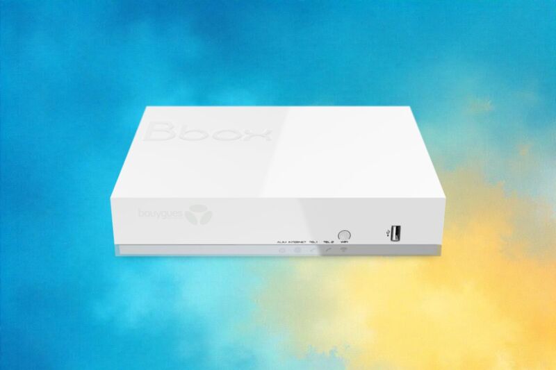 La Bbox fit a augmenté de débit.