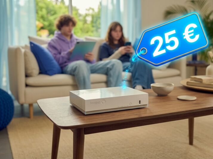 Elle coûte moins de 25 € par mois et vous offre la fibre, la téléphonie illimitée et la télévision.