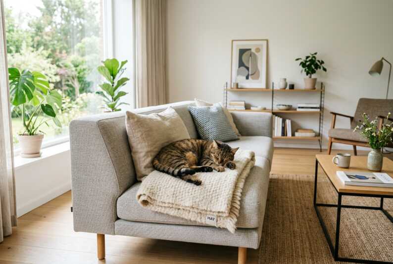 chat qui déclenche l'alarme