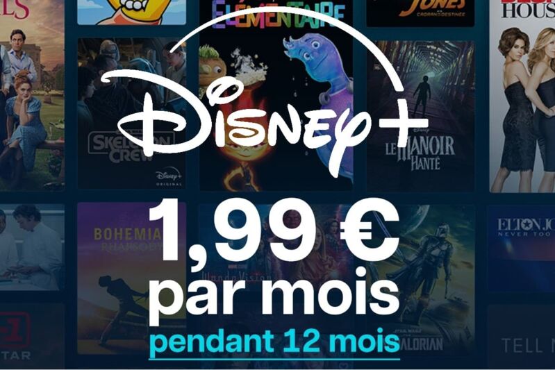 Disney+ à 1,99€, ça se finit ce soir.