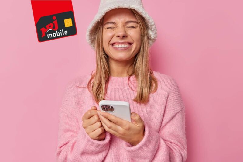 Le forfait 200 Go 5G chez NRJ Mobile.