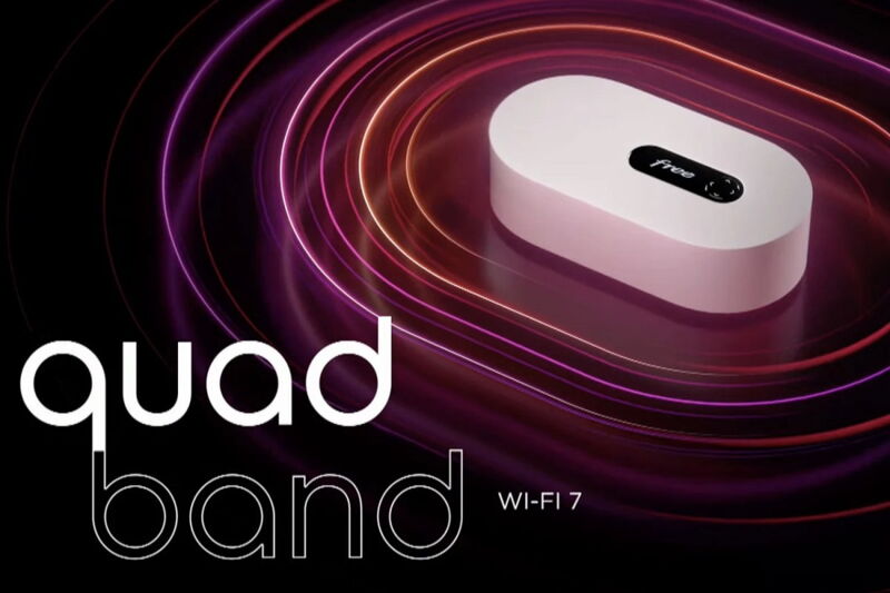 Le nouveau Wi-Fi 7 est quand band sur la nouvelle Freebox Ultra
