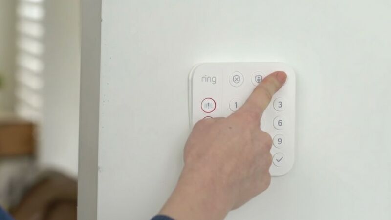 clavier contrôle ring alarm