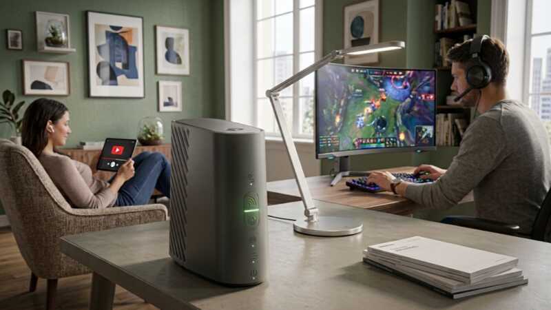 B&amp;YOU Pure Fibre : ce que 2 Gb/s et le Wi-Fi 7 changent vraiment à la maison