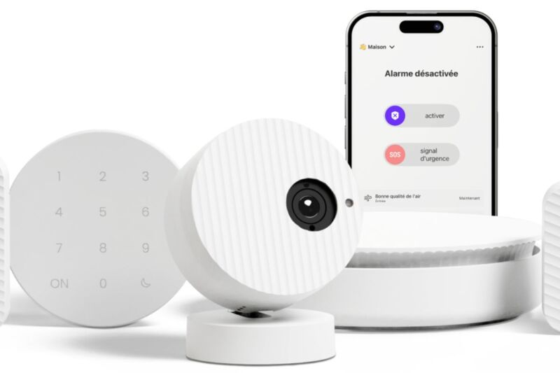 Nouvelle alarme télésurveillance avec Free