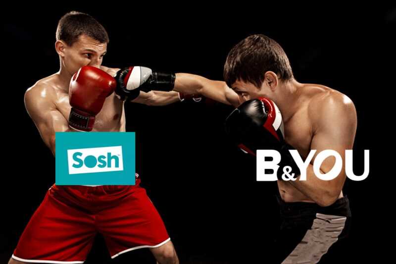 Venez découvrir les deux nouvelles offres internet mobile Sosh et B&YOU à 9,99€