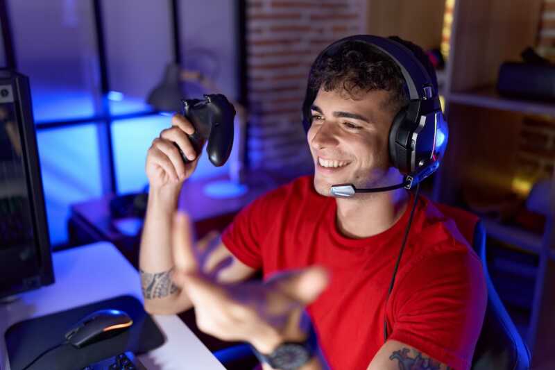 gamer profite de son jeu avec un VPN
