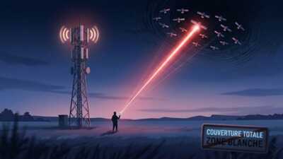     5G venue de l'espace : pourquoi Orange, SFR, Bouygues Telecom et Free sont-ils en danger ?
