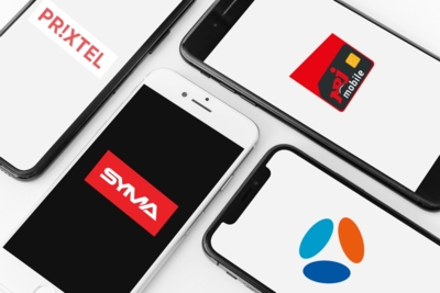     Prixtel, Syma, NRJ Mobile et B&You : les quatre mousquetaires des forfaits 5G à moins de 10€
