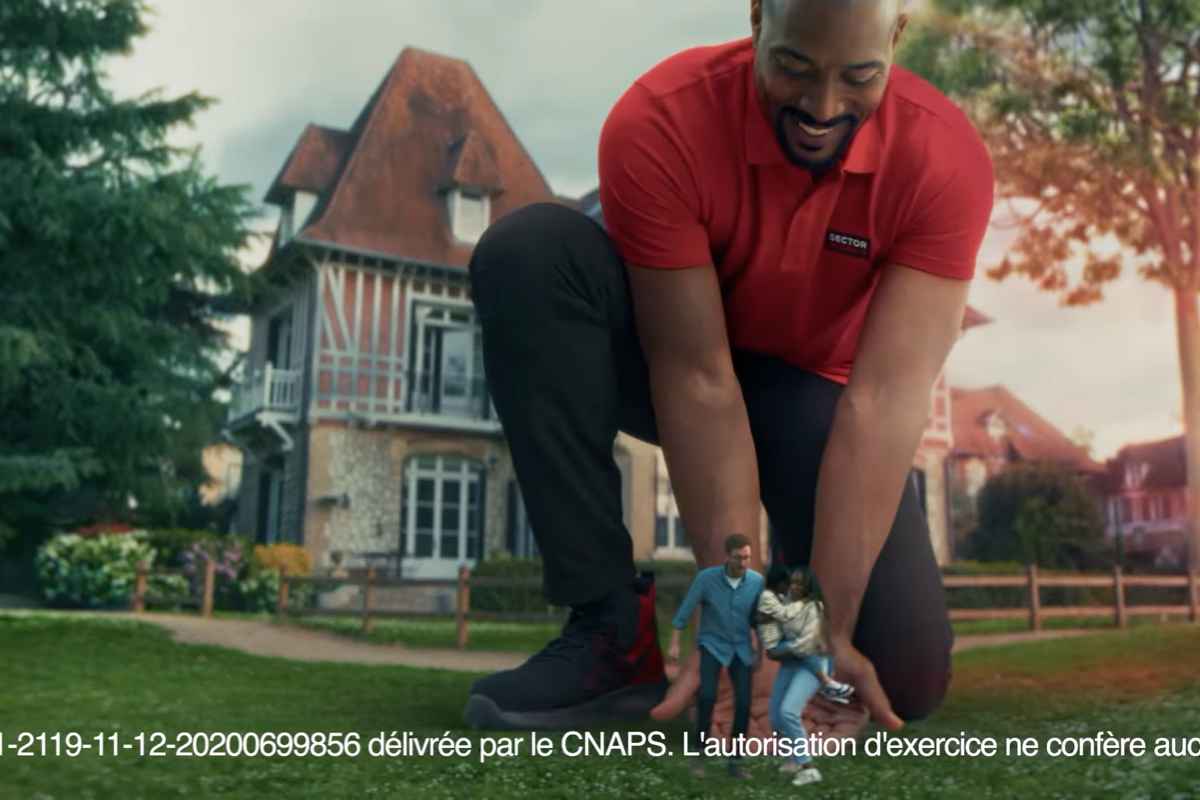     Sector Alarm voit les choses en grand pour sa nouvelle campagne pub (et c'est une idée de génie)
