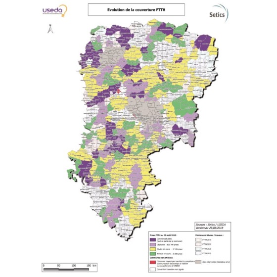     Fibre optique : SFR arrive sur le « RAISO » très haut débit de l’Aisne
