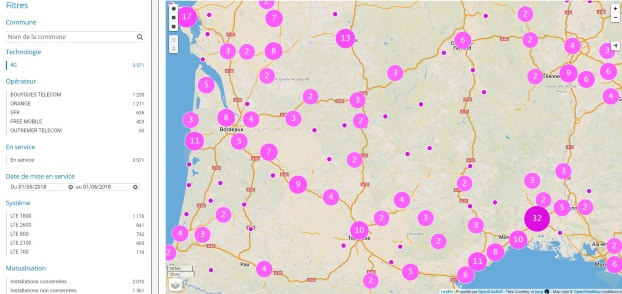Déploiement 4G Orange : ANFR