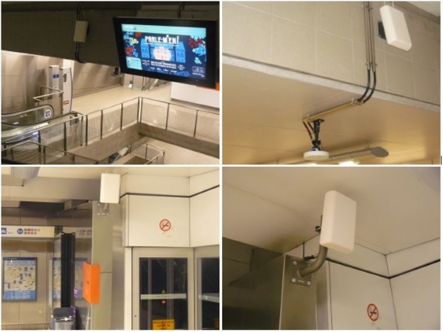 Antennes 4G m&eacute;tro rennes