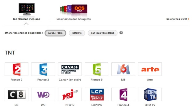 TF1 plus dispo chez Orange