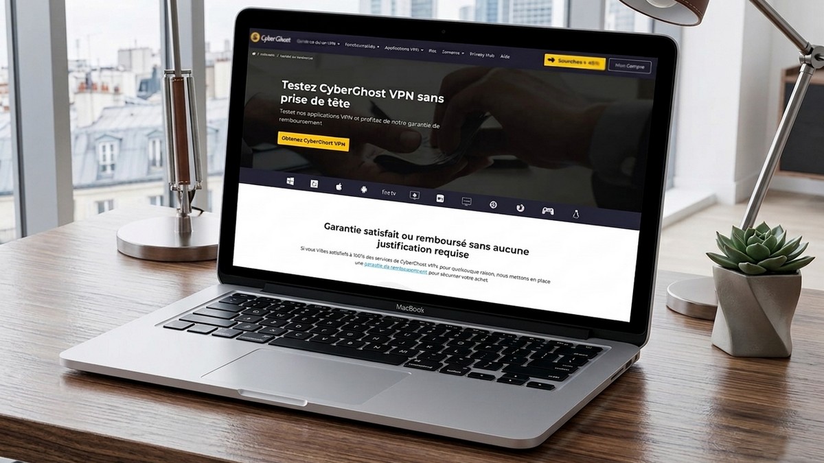     VPN : cette astuce permet de tester CyberGhost gratuitement pendant 1 mois et demi
