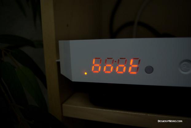 D&eacute;marrage du d&eacute;codeur Orange Sagem UHD 86