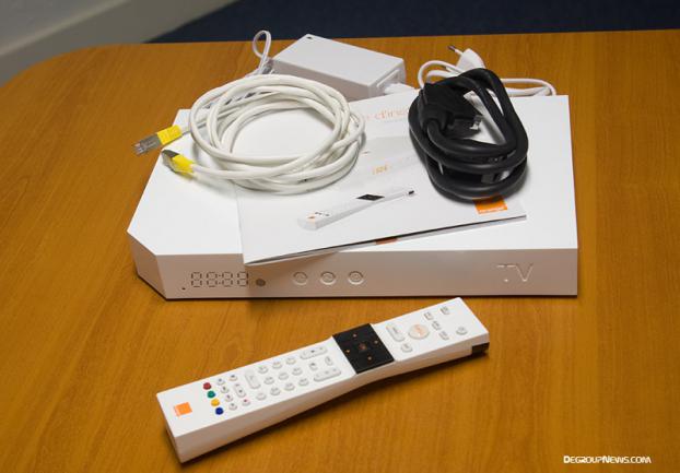D&eacute;ballage du d&eacute;codeur Orange Sagem UHD 86