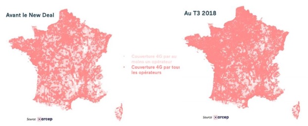 d&eacute;ploiement de la 4G en 2018