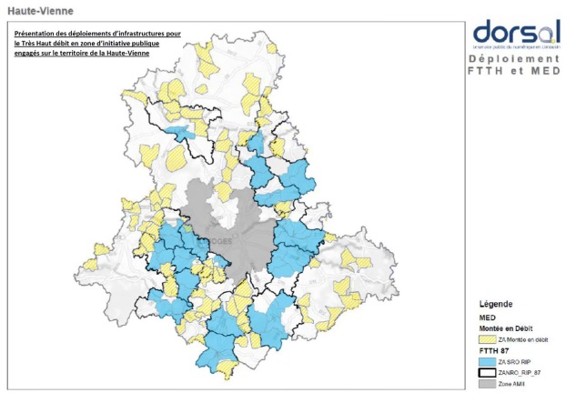 Fibre optique en Haute-Vienne : r&eacute;seau d'initiative publique