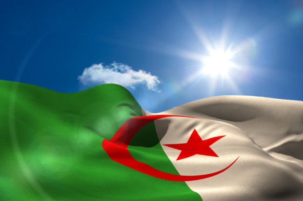 drapeau alg&eacute;rie