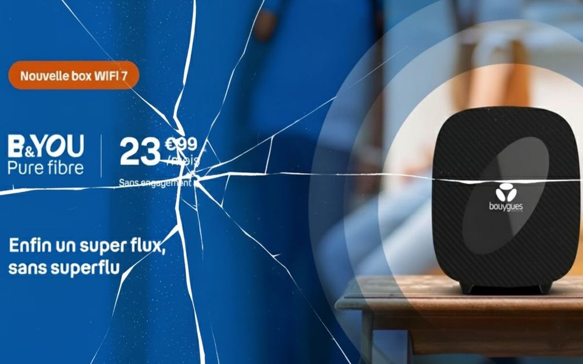     La B&YOU Pure Fibre à seulement 23,99€ touche à sa fin : Free et Sosh se frottent les mains
