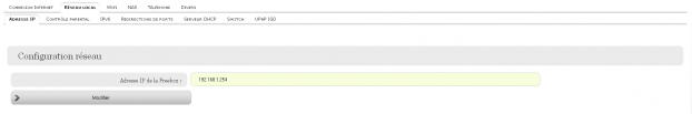 R&eacute;seau local : adresse IP