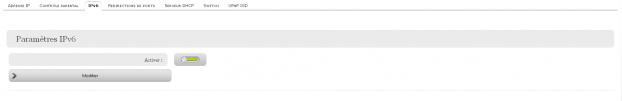 R&eacute;seau local : param&egrave;tres IPv6