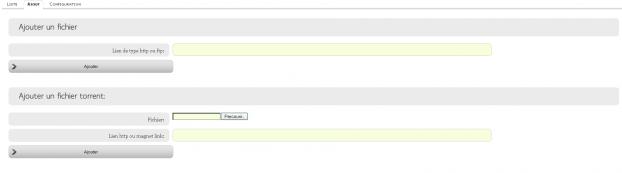 Seedbox : ajout de fichier &agrave; t&eacute;l&eacute;charger