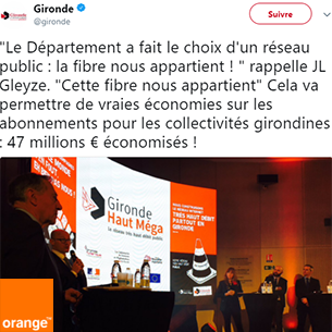     Orange déploiera 410 000 prises FttH/FttE en Gironde
