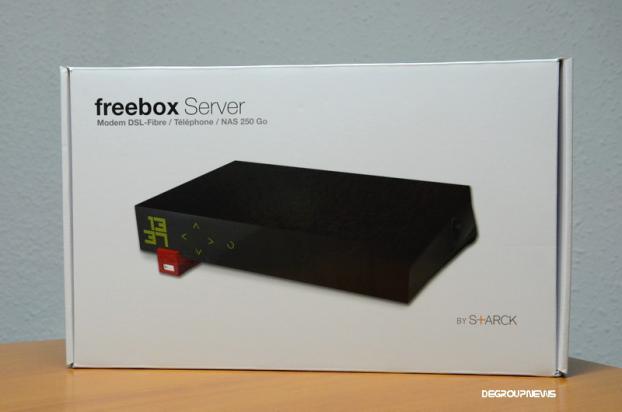 Bo&icirc;te du Freebox Server