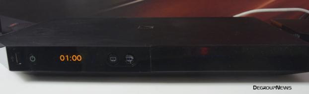 Face avant du d&eacute;codeur TV Livebox Play