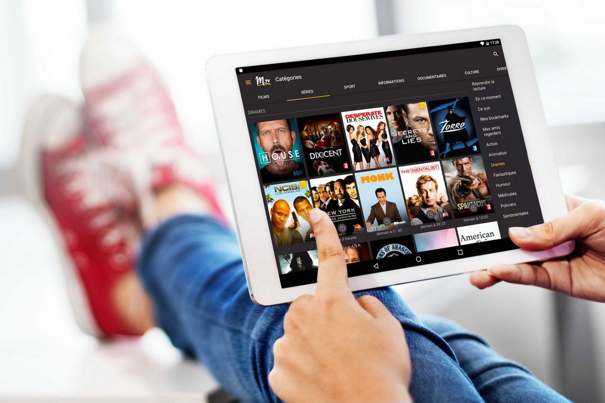     Cette application de streaming est bien pratique si vous n'avez pas de décodeur TV
