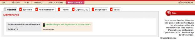 Maintenance : g&eacute;n&eacute;ral