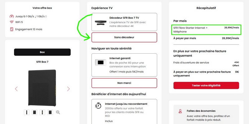 panier-sfr-starter-sans-decodeur