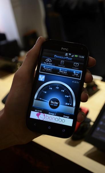 4G Orange : Test de d&eacute;bit avec DegroupTest